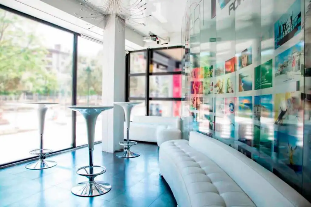 Espacio de coworking de NETT Digital School