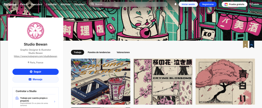 Ejemplo de portfolio