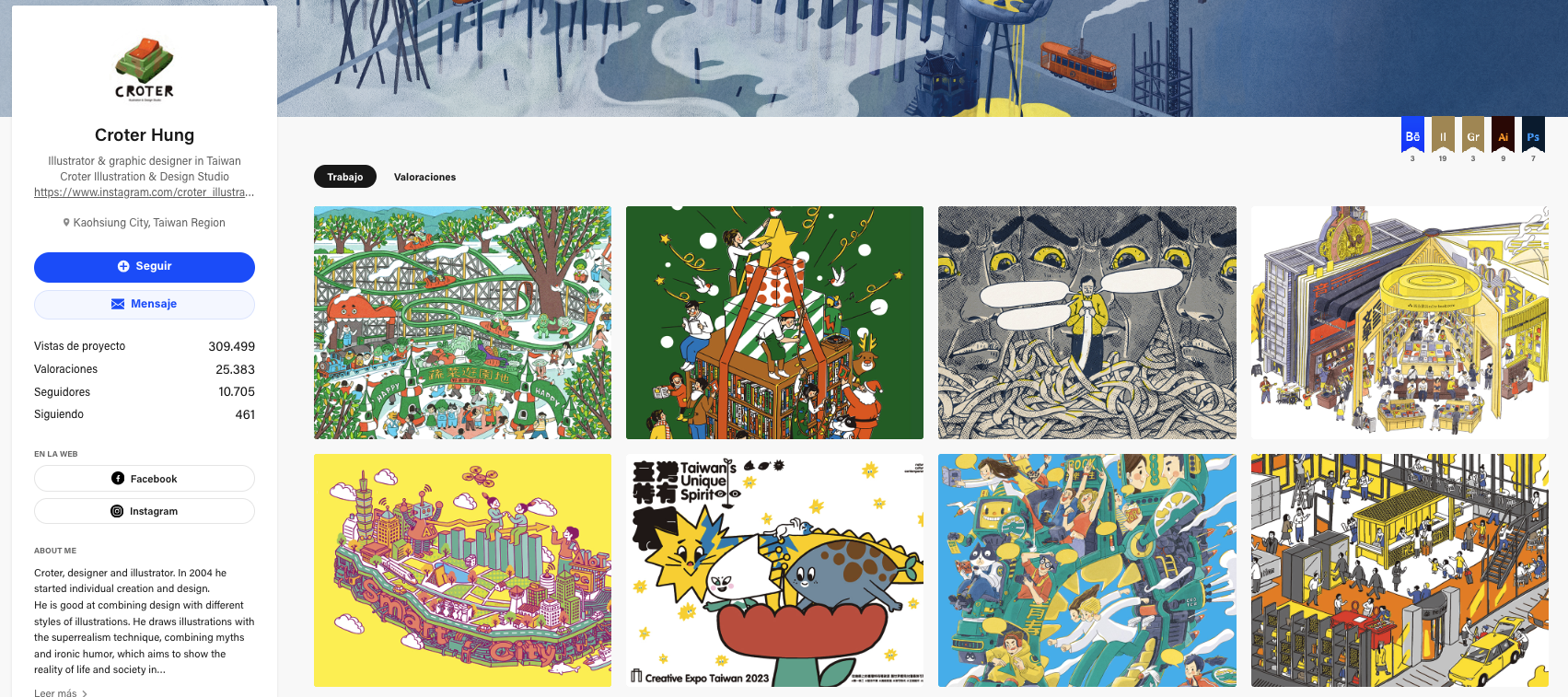 Ejemplo de portfolio