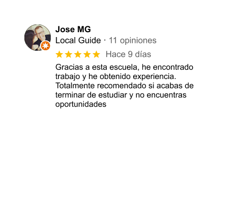 Reseña José MG