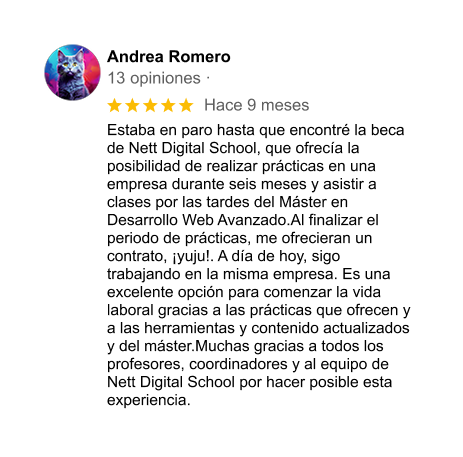 Reseña Andrea Romero