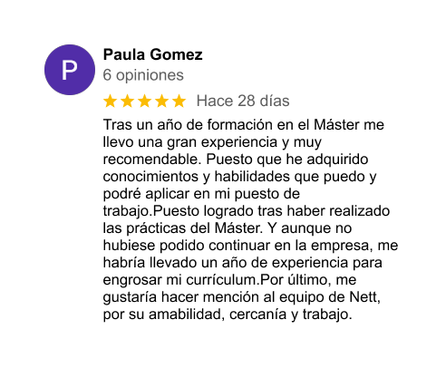Reseña Paula Gomez